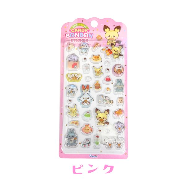 Pokemon（ポケモン） 韓国限定 キャンディボンボンステッカー 即納