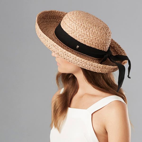 美品⭐️HELEN KAMINSKI ストローハット 麦わら帽子 つば広め Helen Kaminski HELEN KAMINSKI CLASSIC5 UPF50+ 正規品