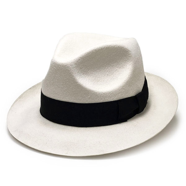 FUJI HAT つば広 ウールフェルト 中折れハット S〜LLサイズ 大きい