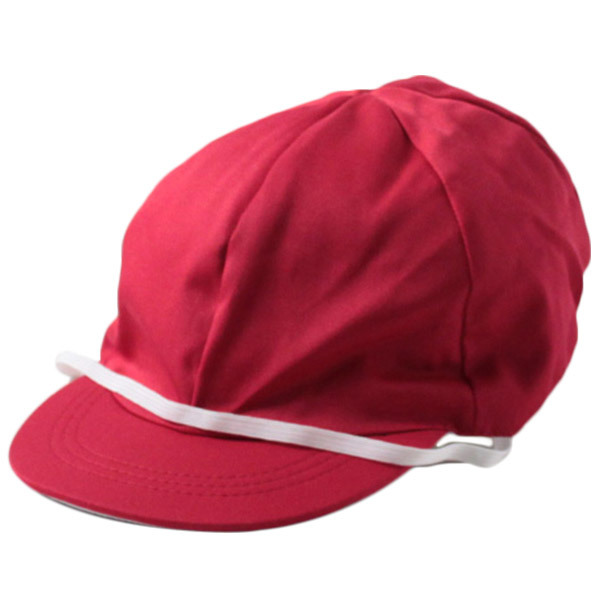 紅白帽 M〜LLサイズ 引掛け用ループ付き あご紐 赤白帽 体操帽子