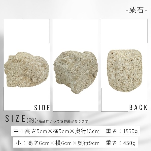 スタジオde-jin 石獅子 マカトゥシーサー 小サイズ 手彫り シーサー
