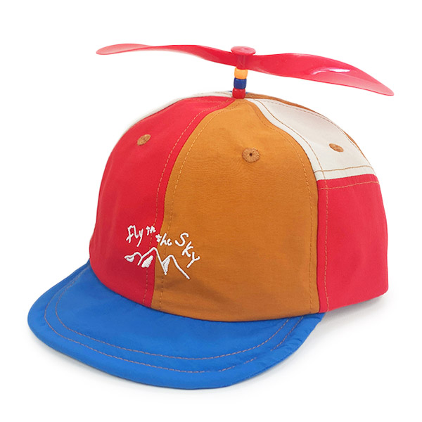 GRIN BUDDY プロペラ付き キャップ 54cm タケコプター 野球帽 プロペラキャップ 遊び心 Kids Playfully Cap 男の子 女の子 帽子 キッズ NG-5407｜hatshop｜02