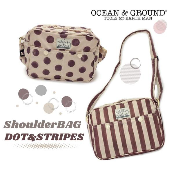 Ocean＆Ground ショルダーバッグ DOTSTRIPES 通園バッグ 入園準備 北欧 ドット 水玉 キッズ ベビー 1215004  :O1015002:Sun's Market - 通販 - Yahoo!ショッピング