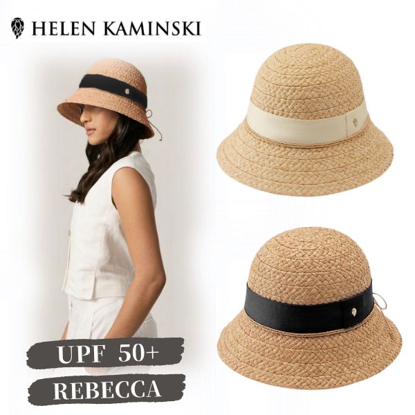 HELEN KAMINSKI REBECCA UPF50+ 正規品 スリランカ製 ラフィア クローシュハット UVカット 麦わら帽子 ラフィアハット  日よけ 帽子 : rebecca : Sun's Market - 通販 - Yahoo!ショッピング