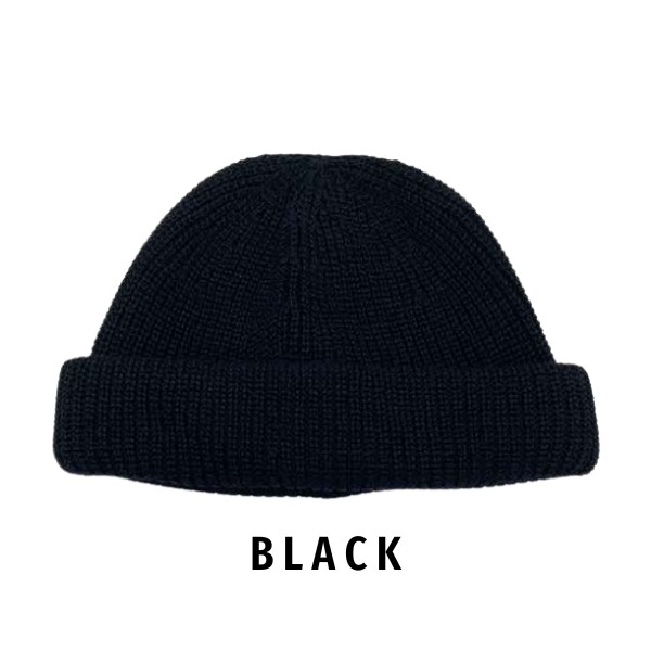 RACAL（ラカル） RACAL SK8 Roll Knit Cap 日本製 洗濯機洗いOK