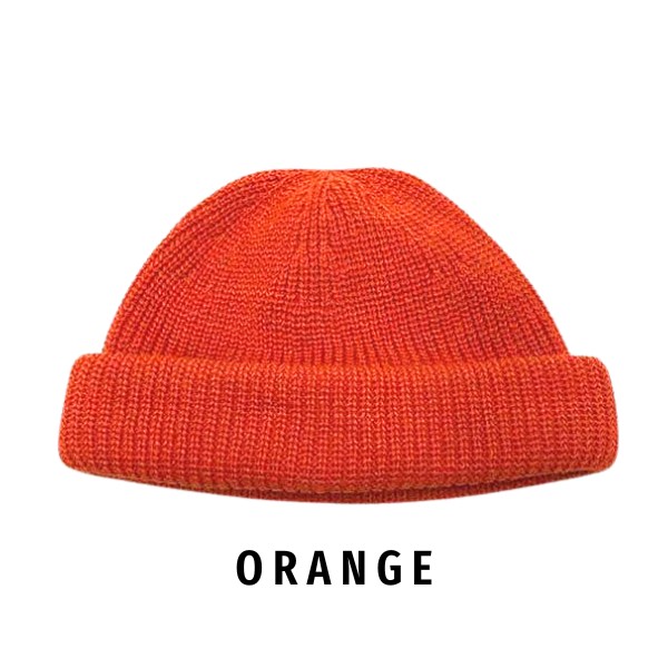 RACAL（ラカル） RACAL SK8 Roll Knit Cap 日本製 洗濯機洗いOK