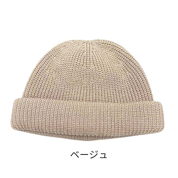 RACAL SK8 Roll Knit Cap 日本製 洗濯機洗いOK スケートニットキャップ ニット帽 ビーニー 綿麻 サマーニット 帽子 RL-19-1029｜hatshop｜04