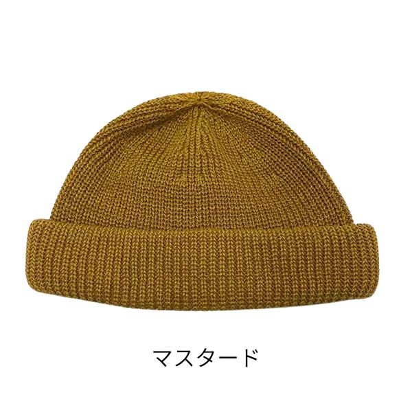 RACAL SK8 Roll Knit Cap 日本製 洗濯機洗いOK スケートニットキャップ ニット帽 ビーニー 綿麻 サマーニット 帽子 RL-19-1029｜hatshop｜02