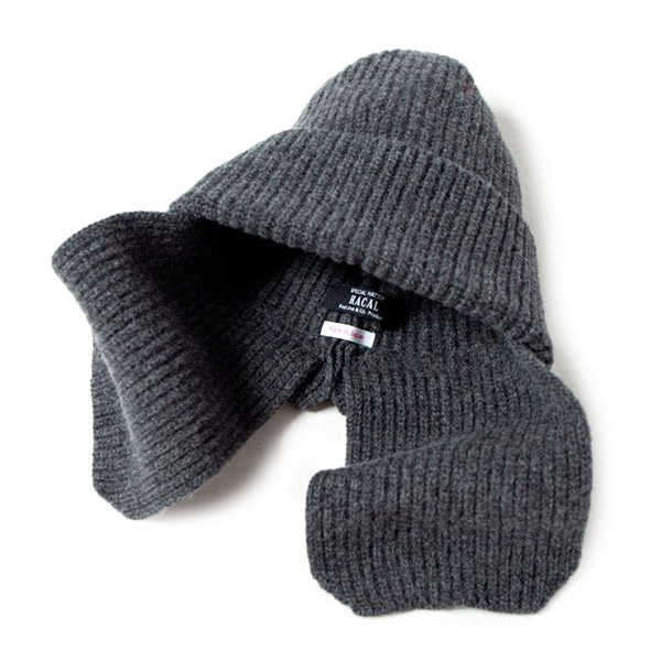 RACAL（ラカル） RACAL Ear Tab Knit Watch 日本製 イヤーフラップ付き