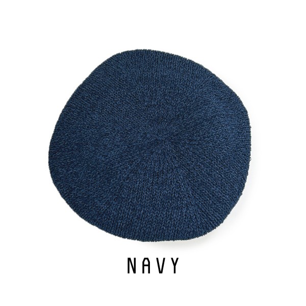 RACAL Japanese Paper Knit Tam Beret 日本製 和紙 メッシュ タム...