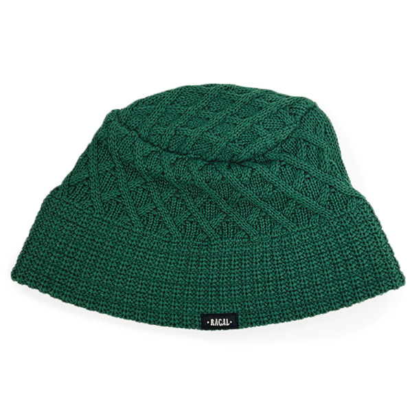 RACAL Diamond Knit Bucket Hat ニット バケットハット 日本製 ダウンブ...