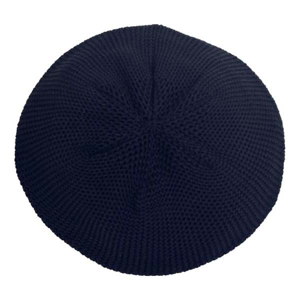 RACAL OrganicCotton&RecyclePolyester Blend Knit Tam Beret 日本製 ニットベレー タムベレー メッシュ ベレー帽 帽子 RL-23-1273｜hatshop｜05