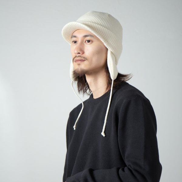 RACAL（ラカル） RACAL Ear Tab Knit Watch 日本製 イヤーフラップ付き