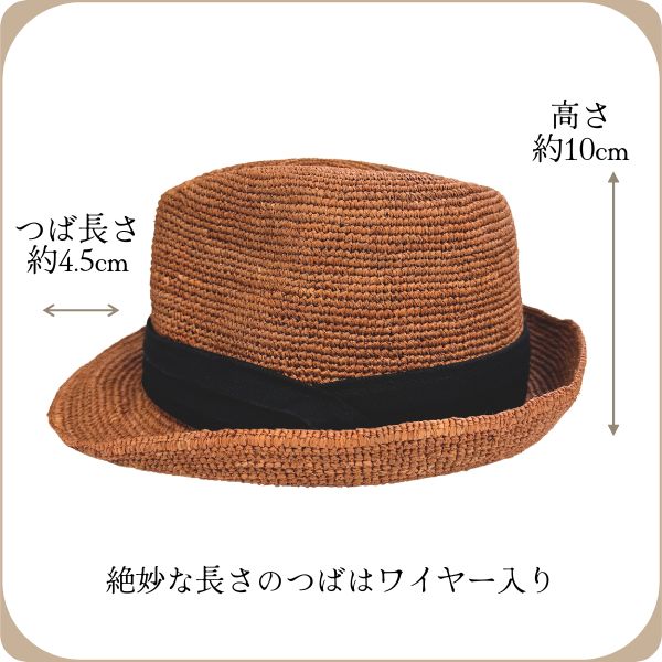 大きなサイズ！　ニューヨークハット　羽根飾り　中折れ　ストローハット　XXL 大きなサイズ！ ニューヨークハット 羽根飾り 中折れ ストロー