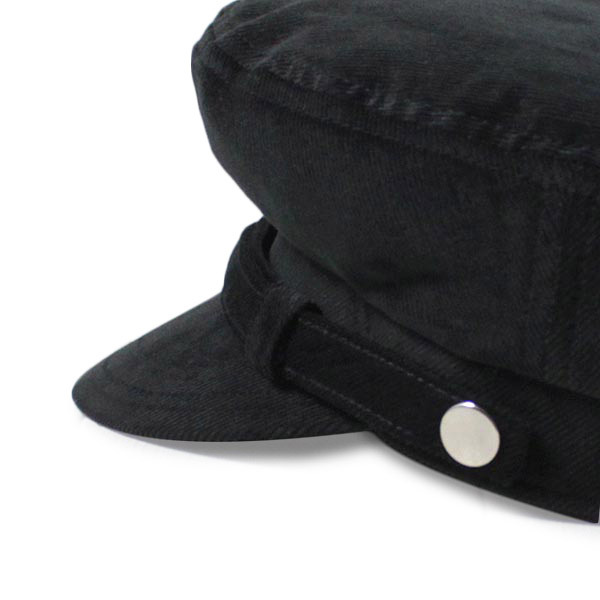 Butterfly コーデュロイ マリンキャップ S〜LLサイズ 日本製 大きい