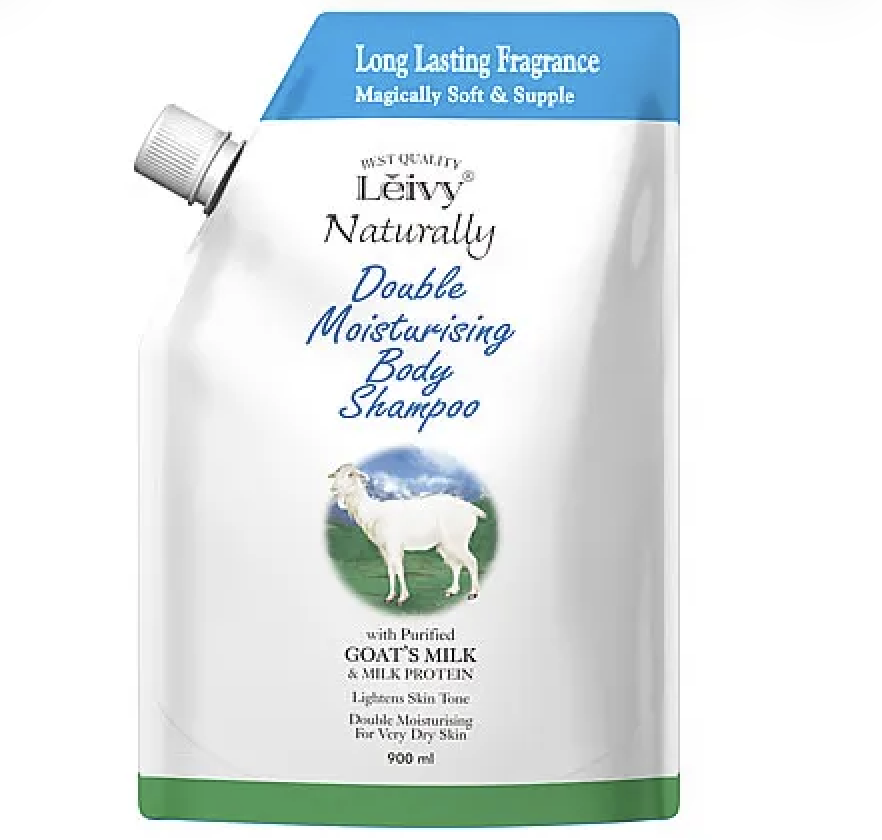 ②レイビー LEIVY レイヴィー ボディシャンプー ゴートミルク 詰替え 900ml 保湿