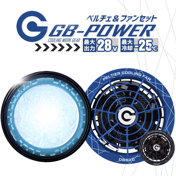 ペルチェ ファン 一体型 ペルチェファンのみ GP980 GB-POWER 15か月