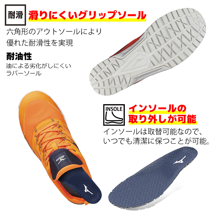 オールマイティ ミズノ 安全靴 オールマイティVS 紐タイプ F1GA1803