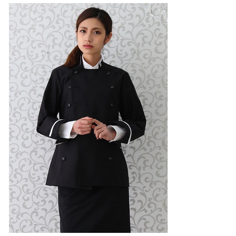 コート RA6522 HAKUI セブンユニフォーム コックコート 長袖 メンズ