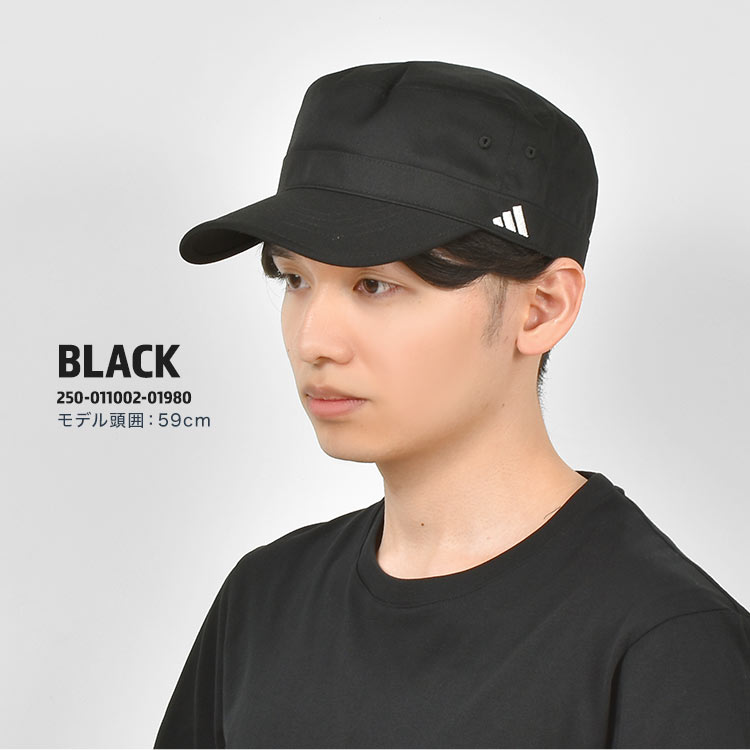 adidas（アディダス） ワークキャップ メンズ 春夏 帽子 UV対策 吸汗速