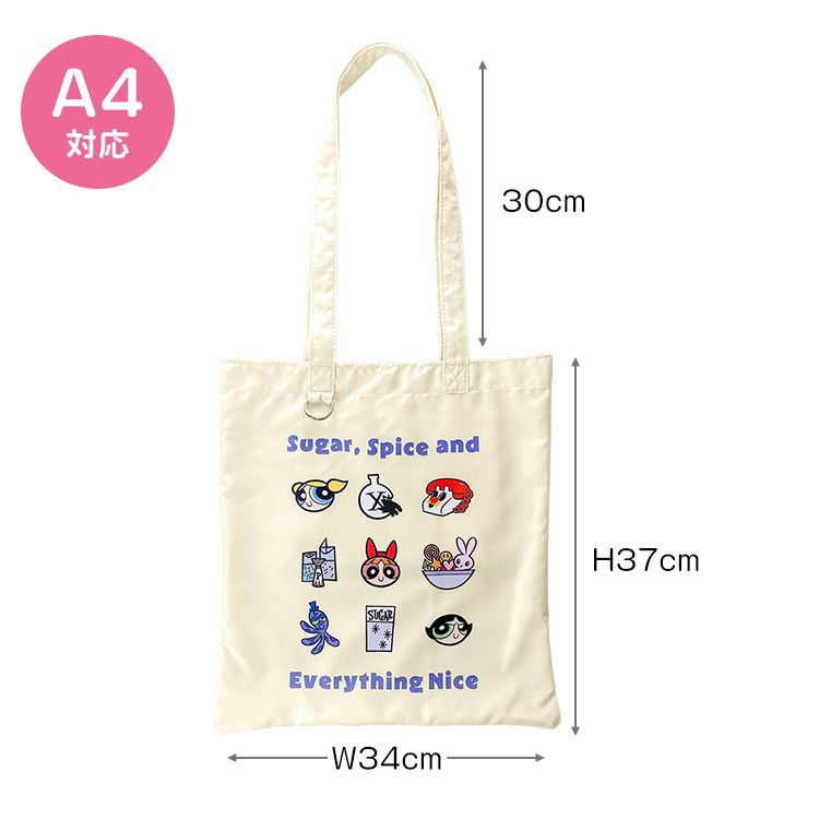 flapper_bags トートバッグ パワーパフガールズ FLAPPER フラッパー
