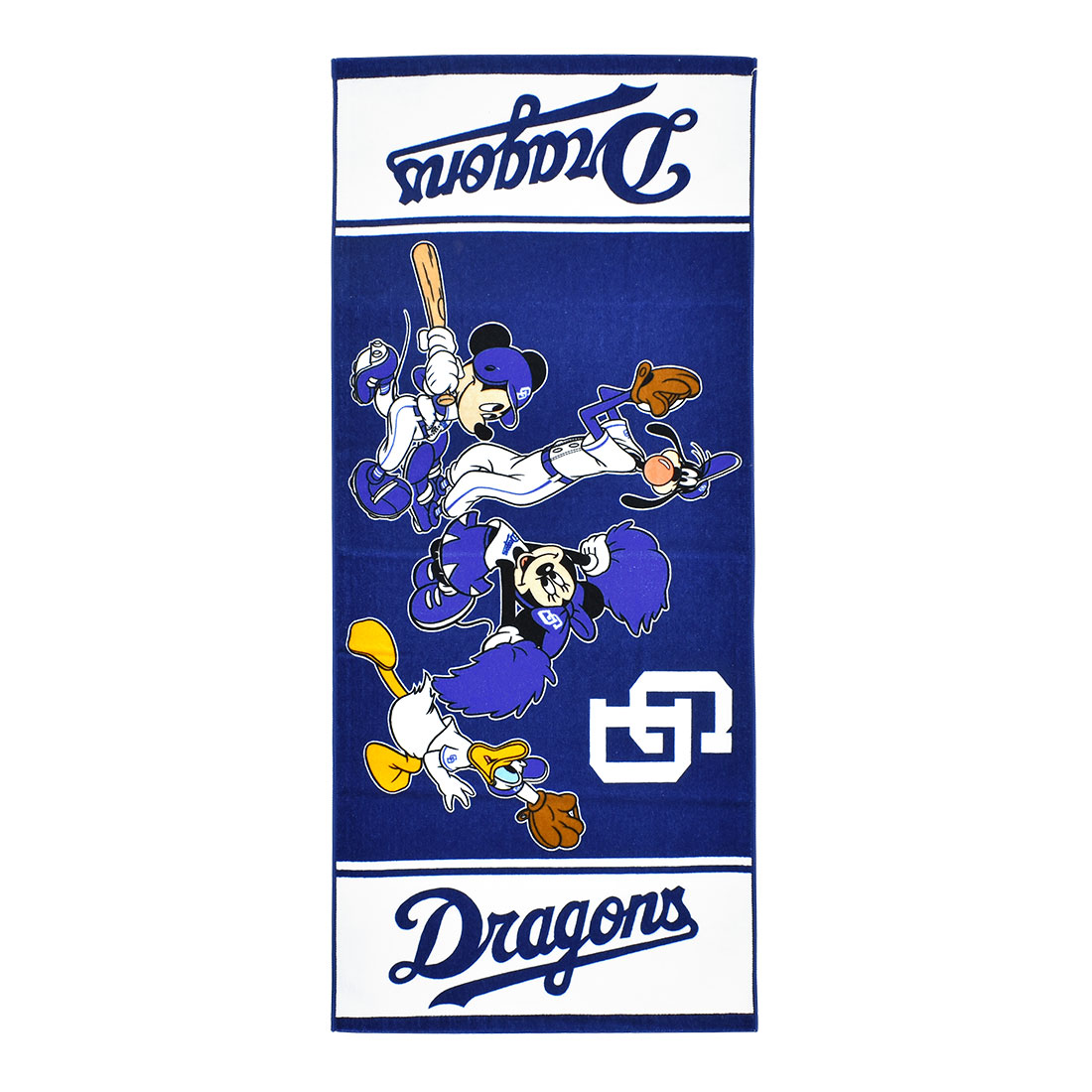 フェイスタオル Disney&Baseball ディズニー プロ野球 公式