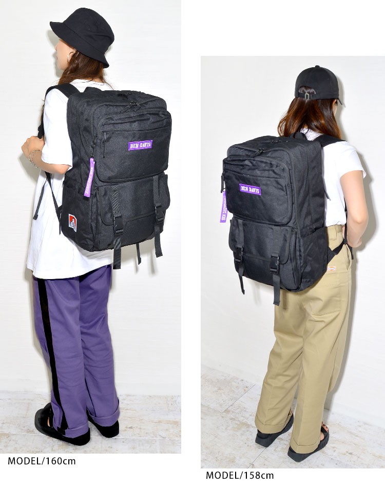 新作正規品 リュック 通勤 通学 黒 高校生 1 2泊 おしゃれ 送料無料 Hauhau 通販 Paypayモール 大容量 34 52l Ben Davis ベンデイビス リュックサック レディース メンズ バックパック 旅行 爆買い人気