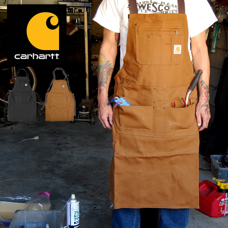 エプロン carhartt カーハート ダックエプロン ワークエプロン APRON