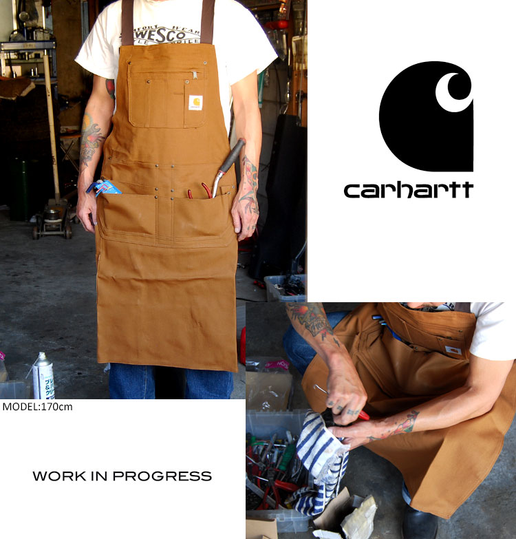 エプロン carhartt カーハート ダックエプロン ワークエプロン