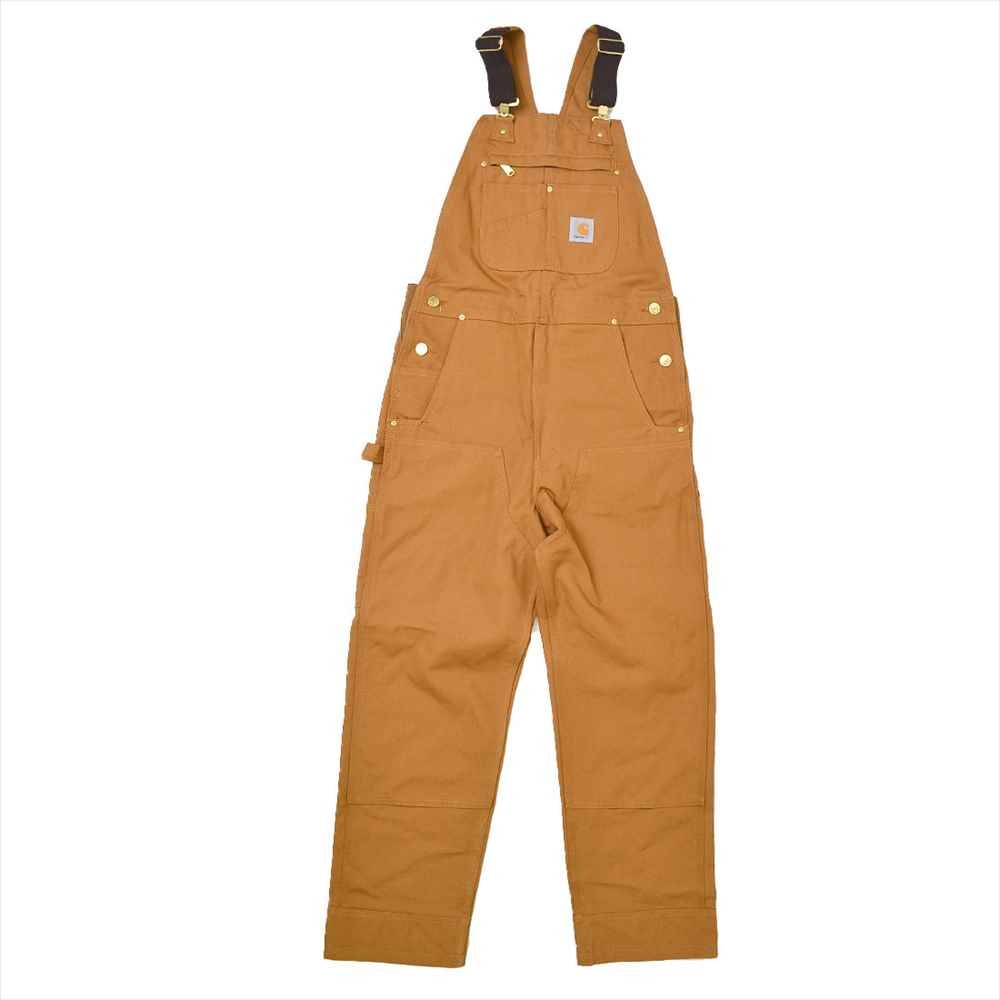 オーバーオール カーハート メンズ carhartt サロペット r01 作業着 レディース 大きいサイズ ダック ブラウン ブラック 黒 つなぎ