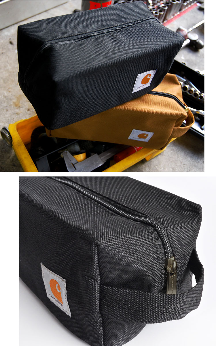 ポーチ carhartt カーハート メンズ 小物入れ 大きめ Lカラー TRAVEL