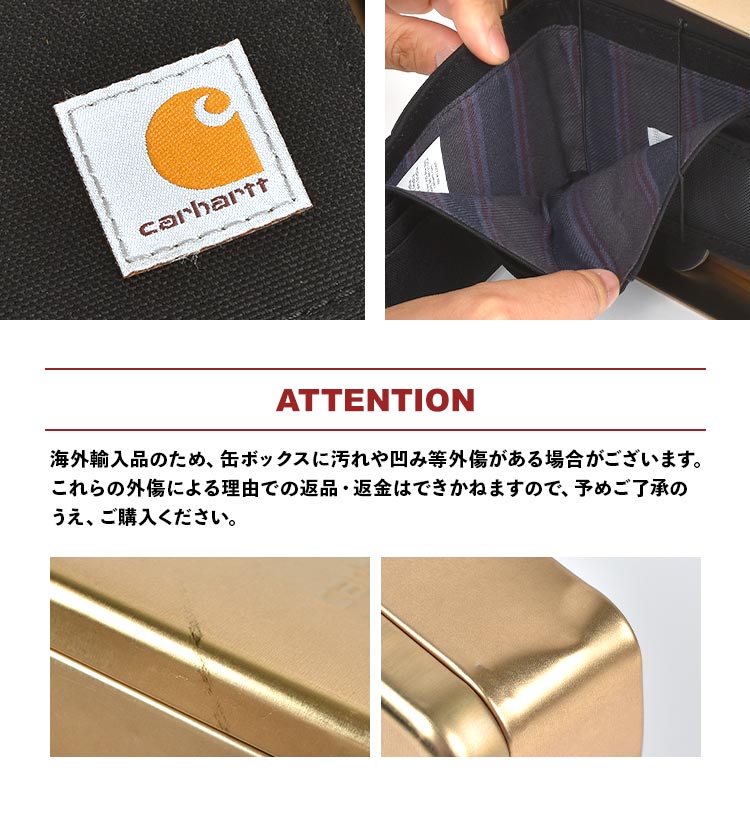 Carhartt 二つ折り財布 カーハート carhartt ブランド メンズ 撥