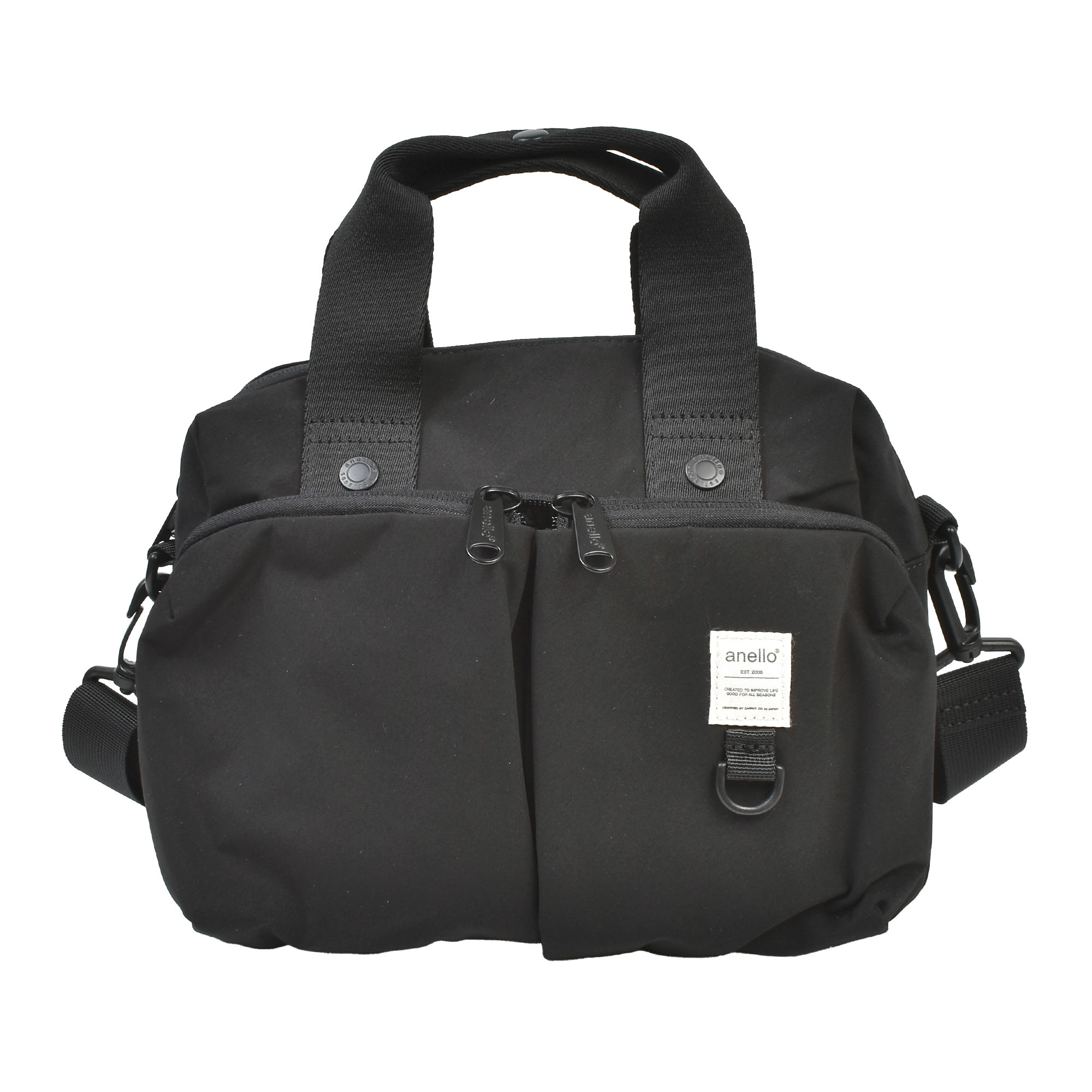Conte Max Luggage 旅行用カバン 2way オイルドレザー 紺色 anello ショルダーバッグ アネロ レディース 斜めがけ ミニ