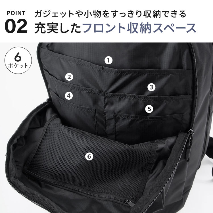 anello（アネロ） リュック PACKT パクト バックパック L 30L A3 大
