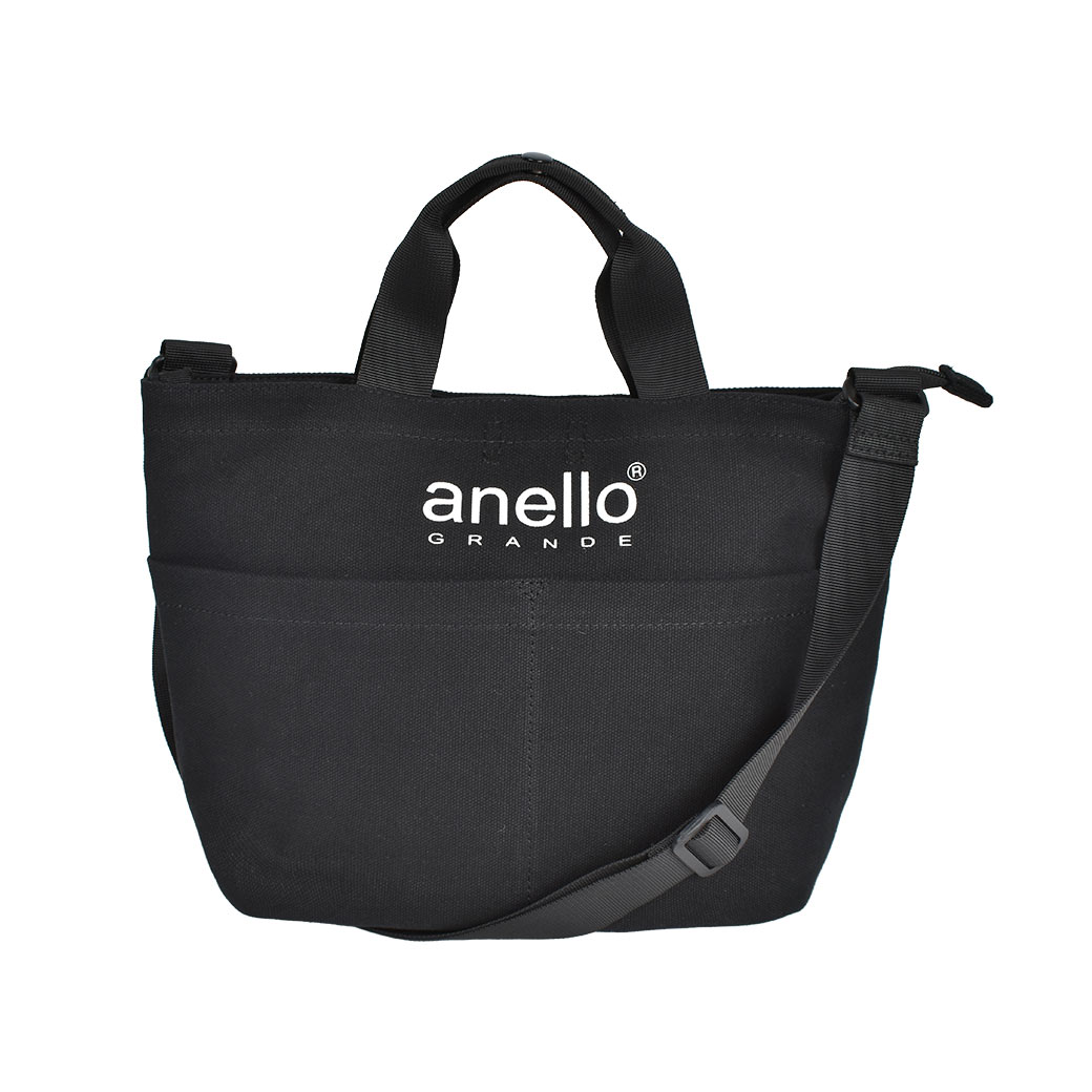 ミニトートバッグ 帆布 キャンバス anello GRANDE アネログランデ 2way ショルダー...