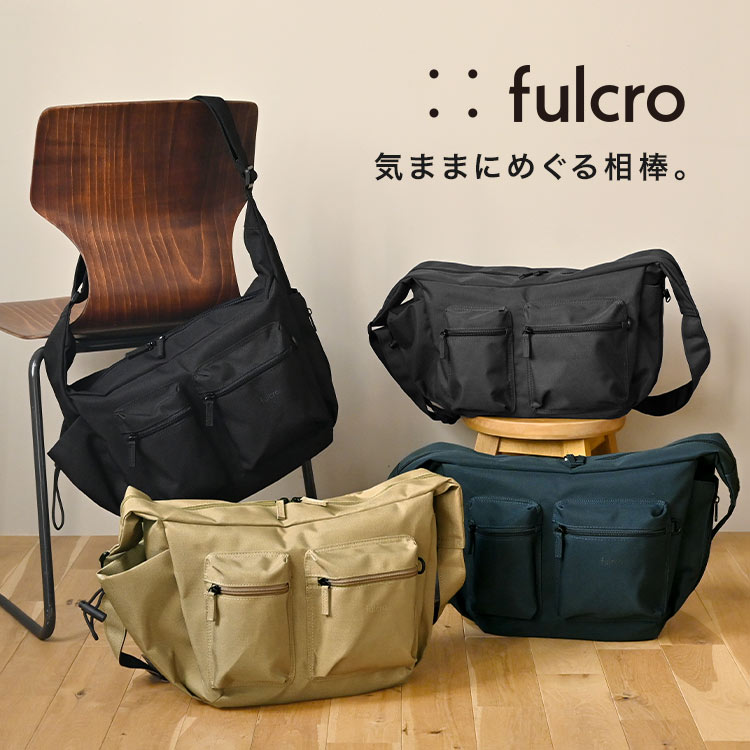ショルダーバッグ fulcro フルクロ FCA-1023 Explorer メンズ 大きめ