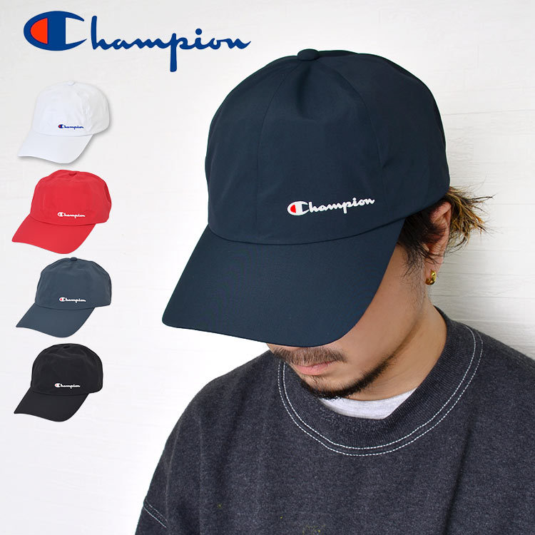 キャップ メンズ Champion チャンピオン キャップ レディース ランニング 防水 消臭 抗菌 給水速乾テープ 57 59cm 帽子 男の子 女の子 中学生 高校生 野外作業 Hauhau 通販 Paypayモール