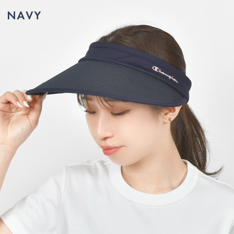 Champion サンバイザー champion チャンピオン レディース UV