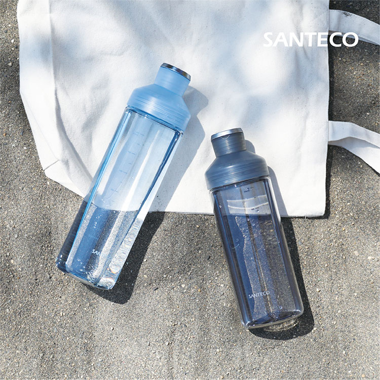 SANTECO 水筒 850ml ウォーターボトル おしゃれ LIMA サンテコ クリア