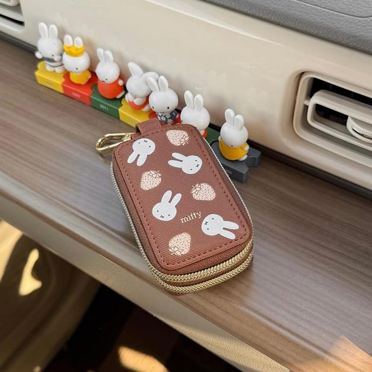 Miffy（ミッフィー） スマートキーケース miffy 2個収納 窓付き キー