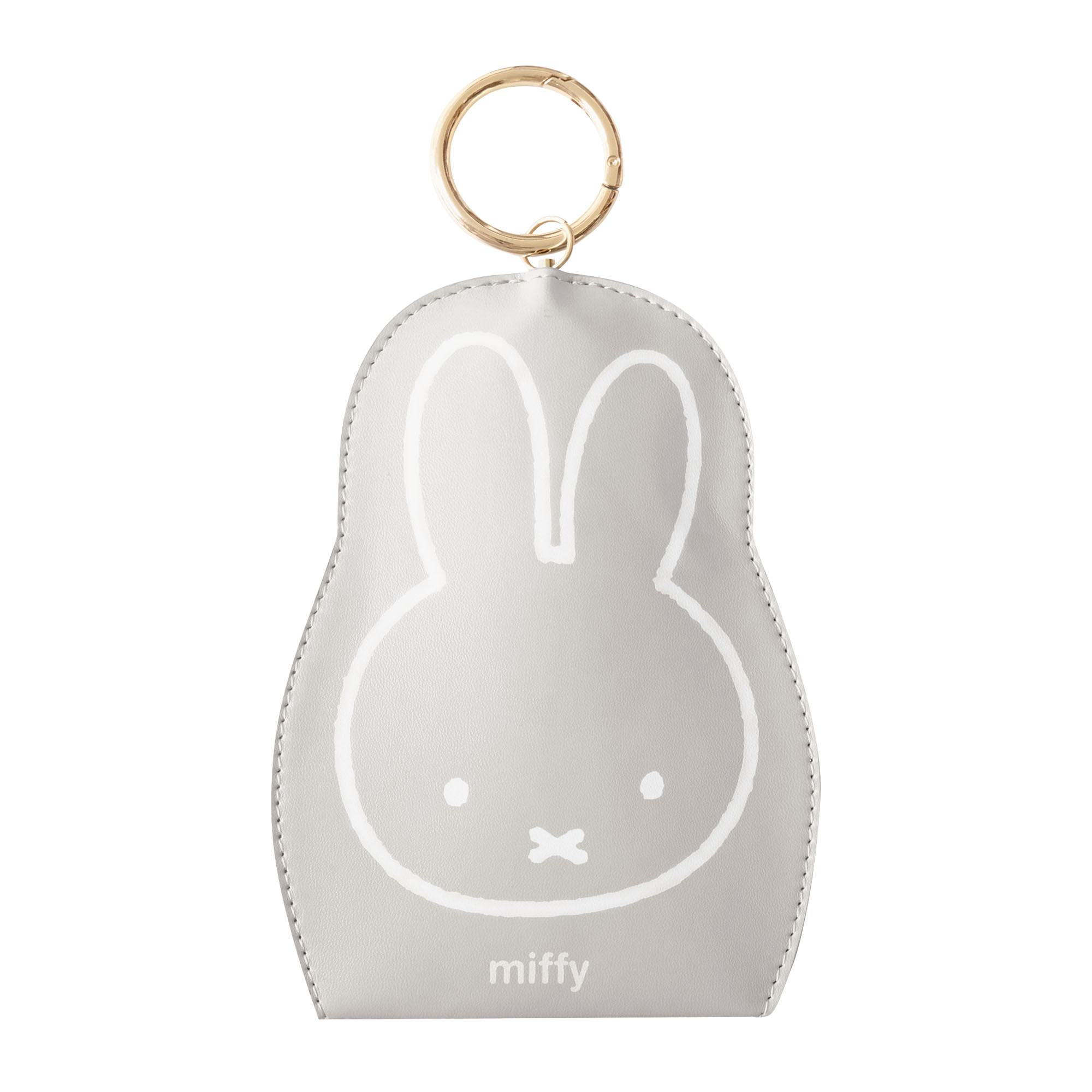Miffy（ミッフィー） スマートキーケース リール付き 窓付き キー
