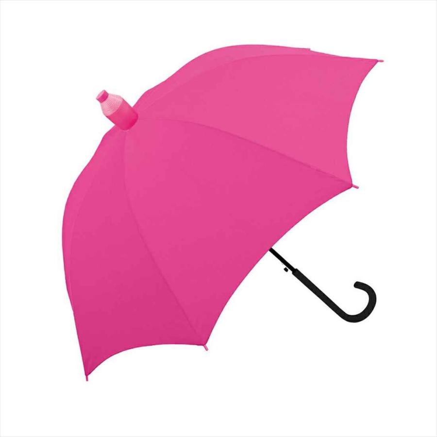 傘 60cm ジャンプ 雨傘 シンプル 長傘 カバー付き 周囲を濡らさない スライドキャップ キッズ かわいい 女の子 子供用 男の子 黒｜hauhau｜02