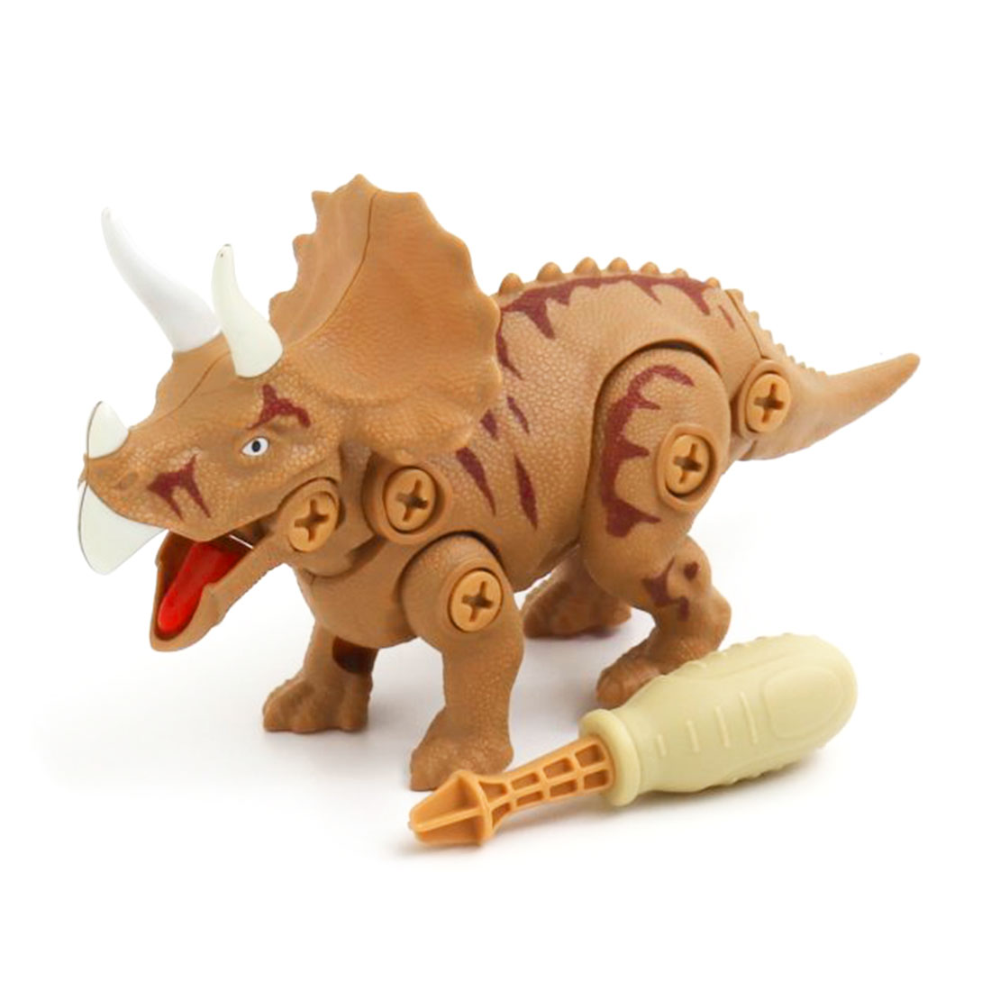恐竜 おもちゃ クリスマス かわいい DIY 組み立ておもちゃ ねじ回し ダイナソー 工具 知育玩具...