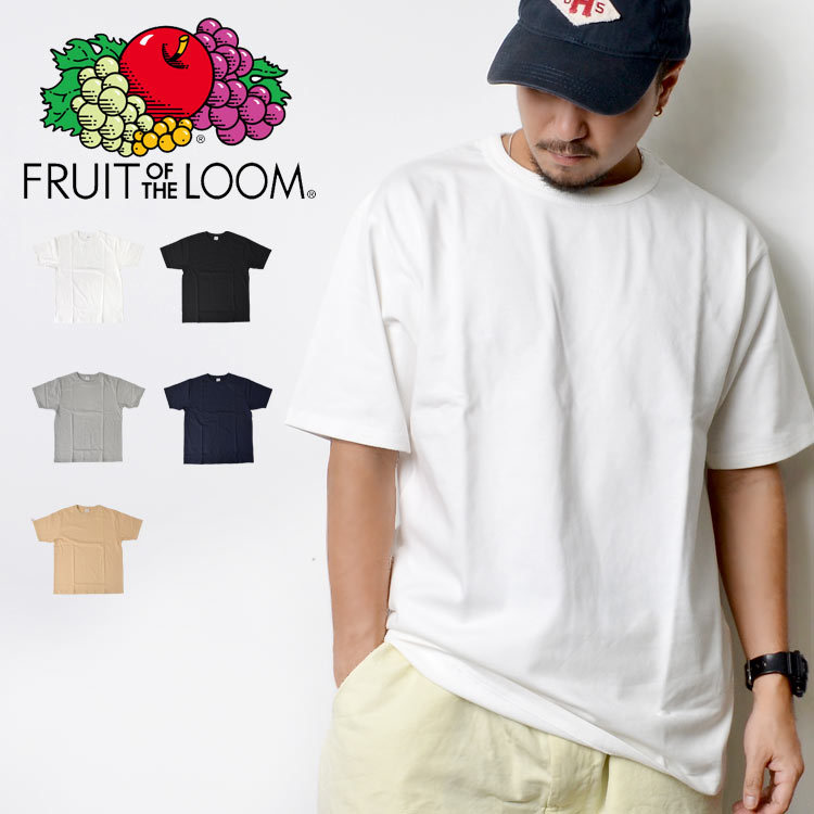 Tシャツ 半袖 fruit of the loom フルーツオブザルーム カットソー