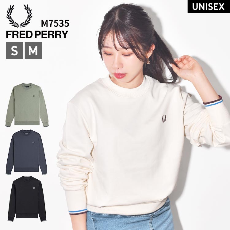 FRED PERRY（フレッドペリー） スウェット トレーナー Crew Neck