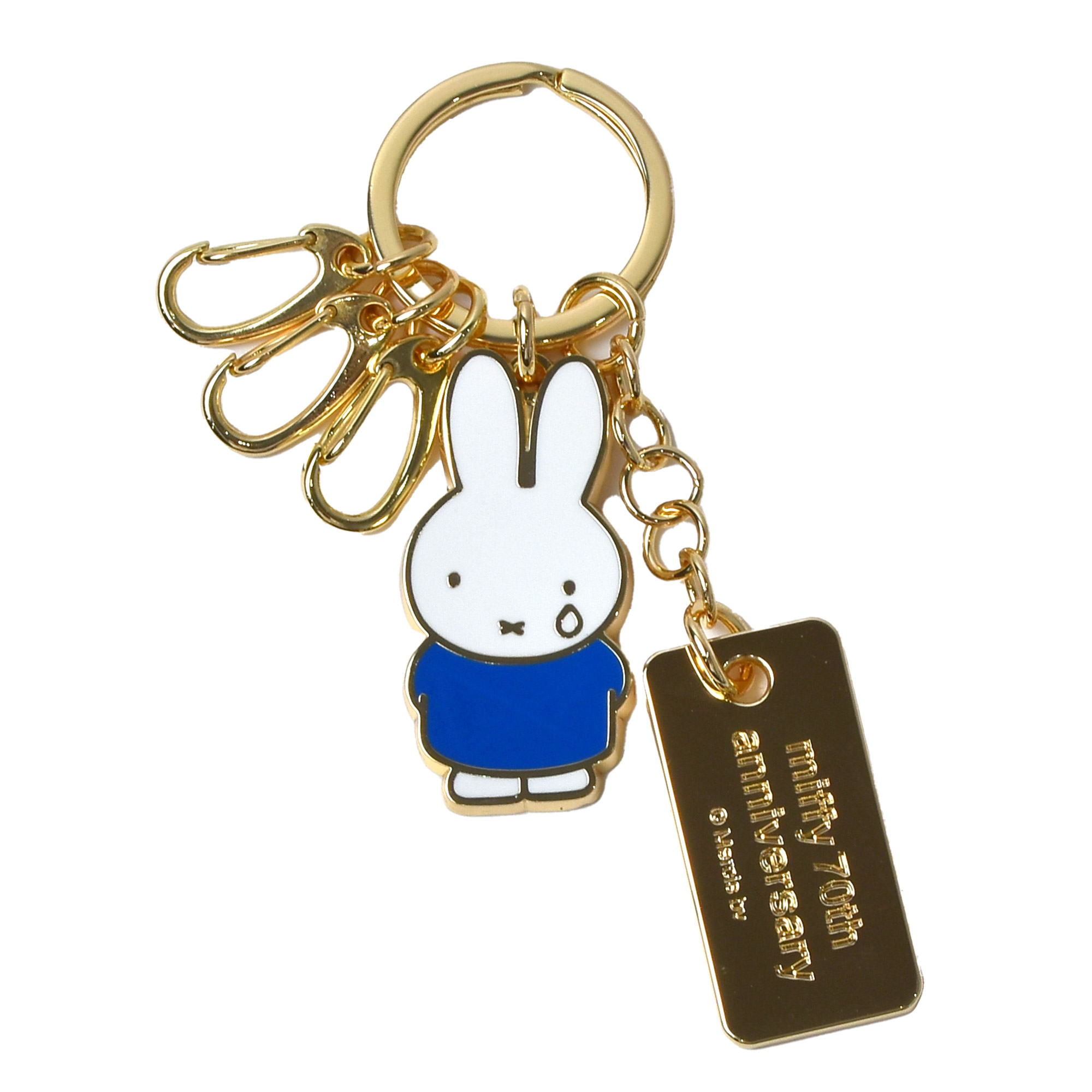 Miffy（ミッフィー） キーホルダー miffy 70周年 チャーム おしゃれ