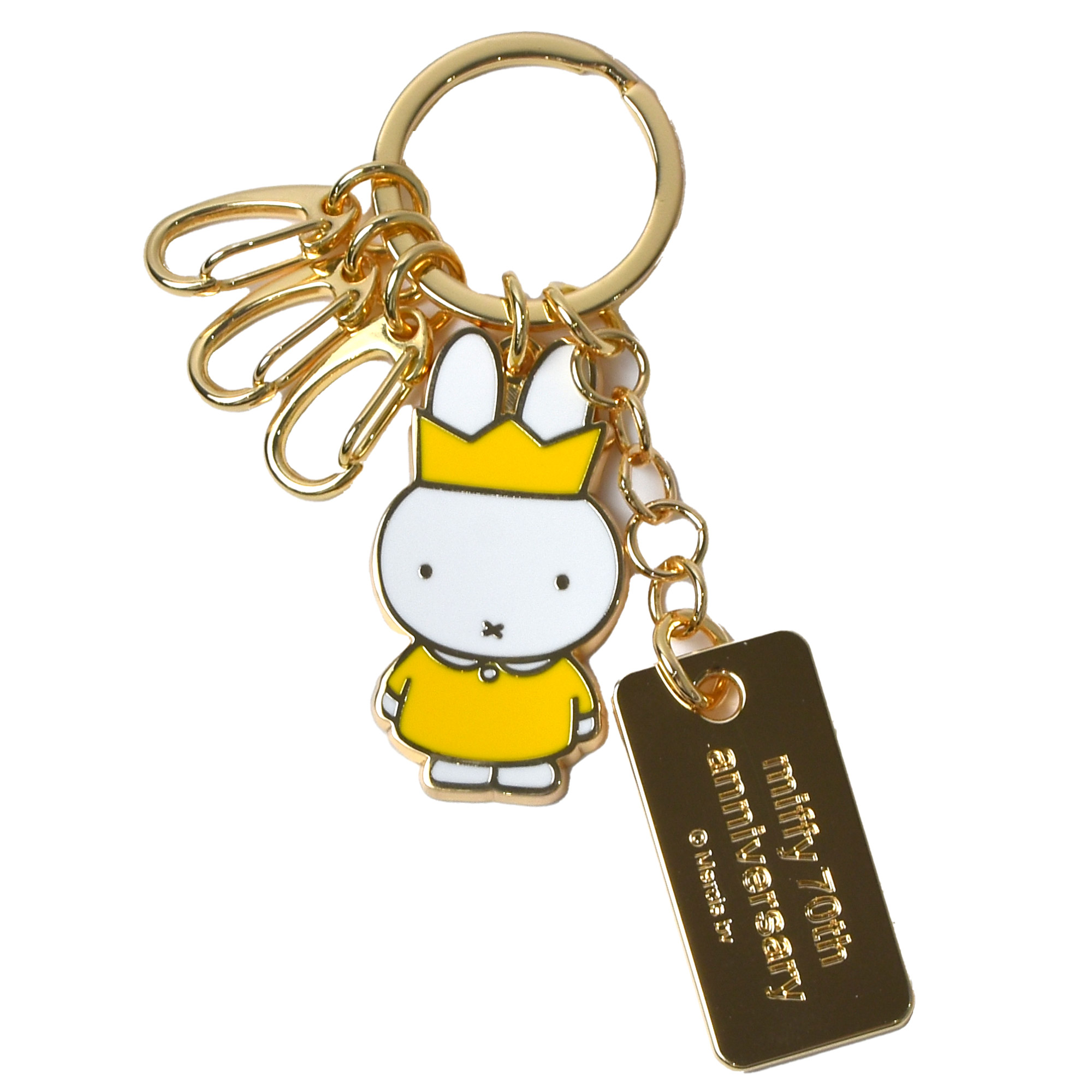 Miffy（ミッフィー） キーホルダー miffy 70周年 チャーム おしゃれ