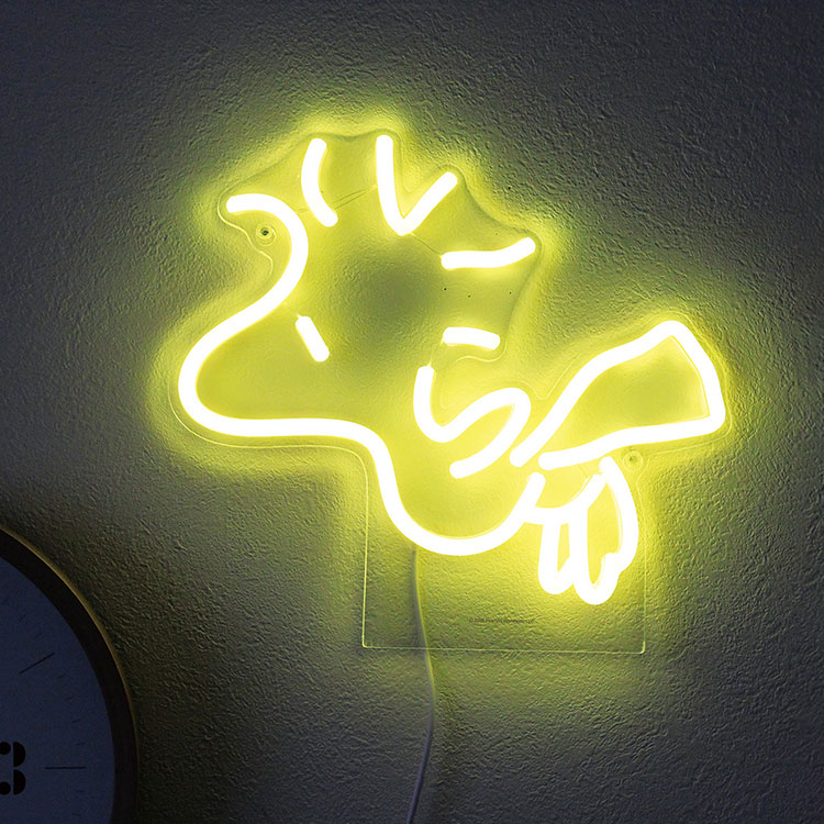 SNOOPY（スヌーピー） ネオンライト ウッドストック SNOOPY LED USB