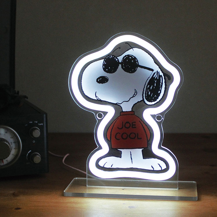 SNOOPY（スヌーピー） ネオンライト SNOOPY LED USB ネオンサイン