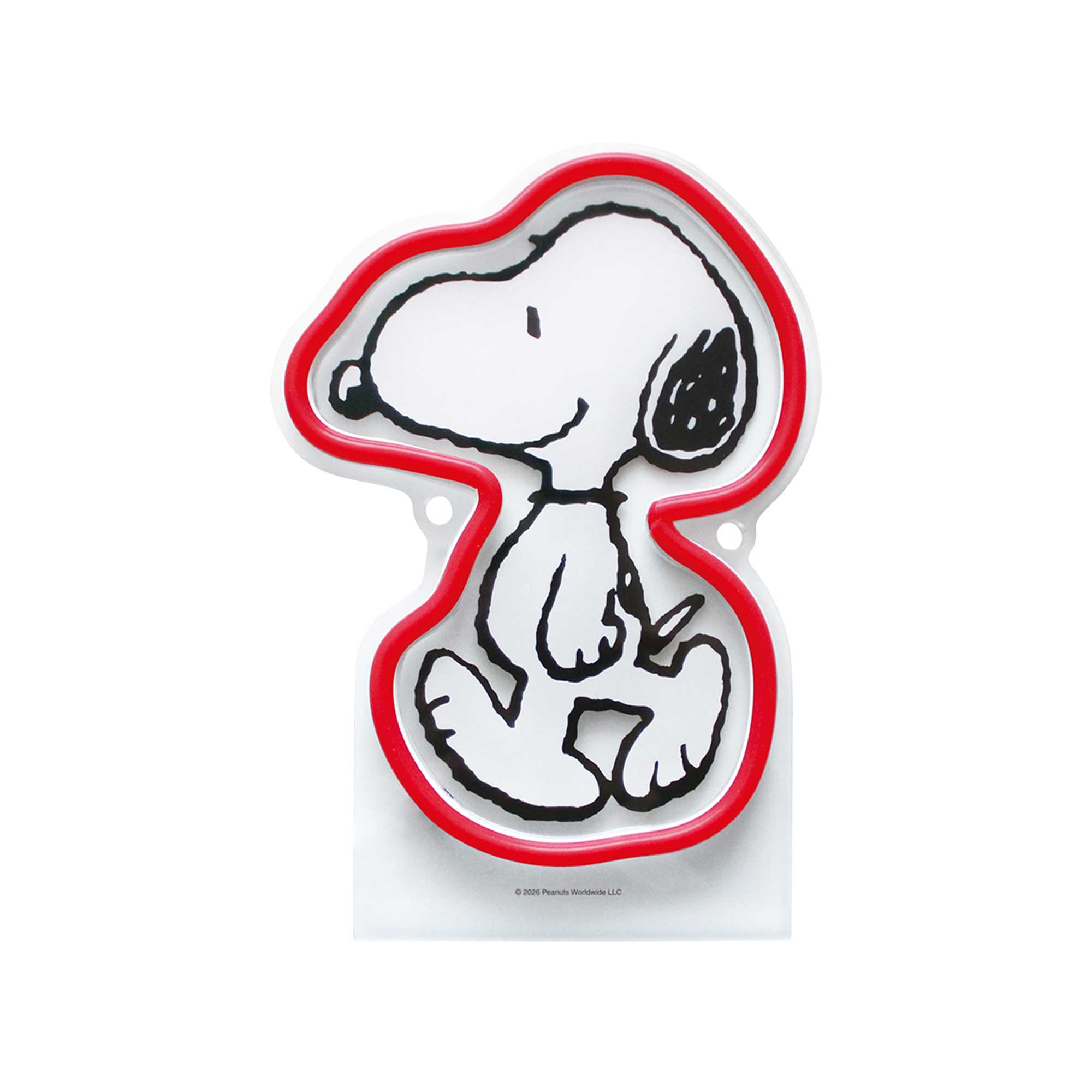 SNOOPY（スヌーピー） ネオンライト SNOOPY LED USB ネオンサイン